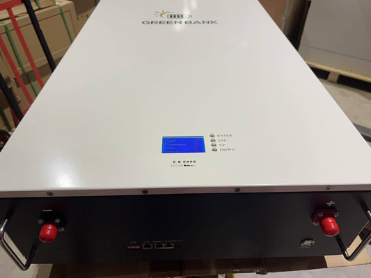 Green Bank Solar LiFePO4 15 KWH lithium battery 48V 280AH - WG48280E 6500 cycles.