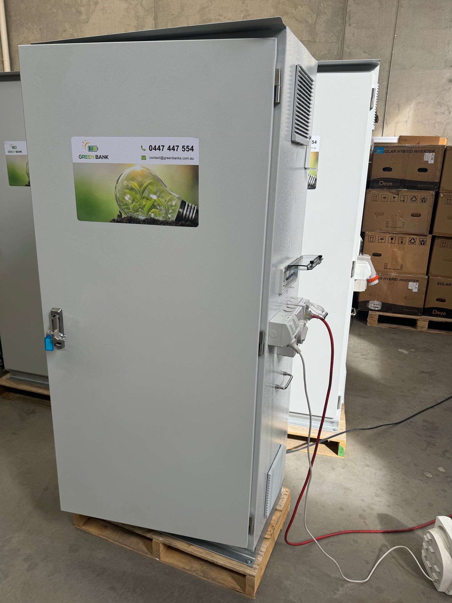Green Bank 8KW System Inverter + 12 KWH lithium LiFePo4 battery
