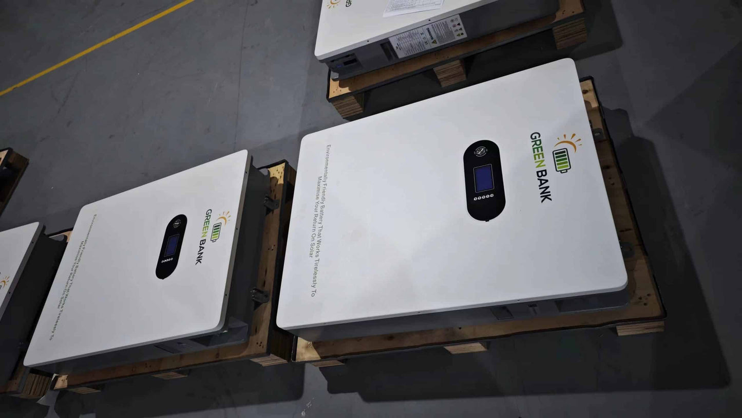 Green Bank Solar LiFePO4 10 KWH lithium battery 48V 200AH - GB48200 (CEC Approved Battery)