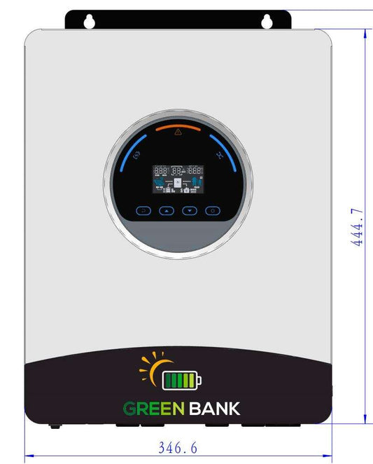 Green Bank Solar 24volt Inverter 6KW MITS6KW24v