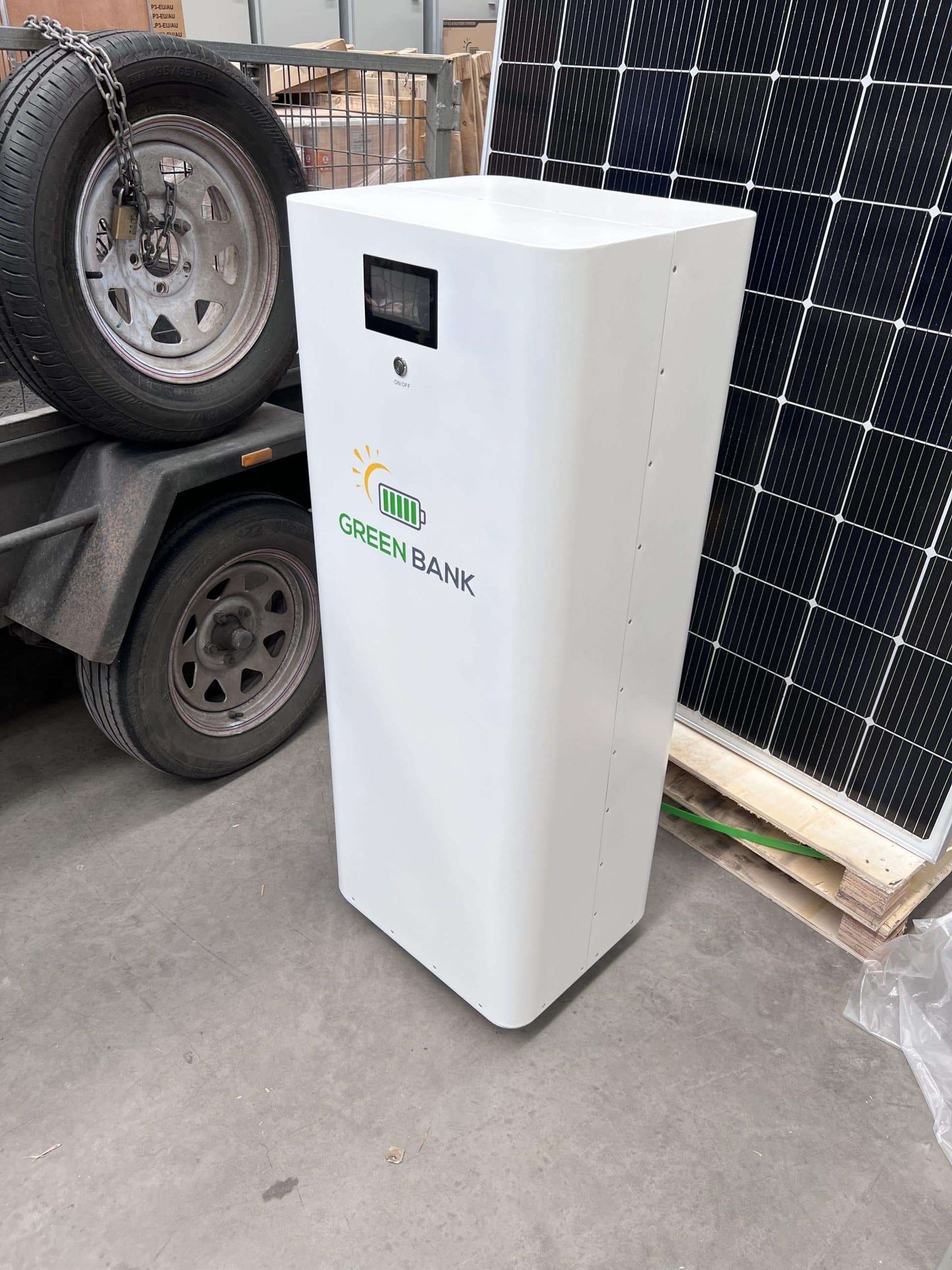 Green Bank Solar LiFePO4 20 KWH lithium battery 48V 400AH - WG48400E 6500 cycles