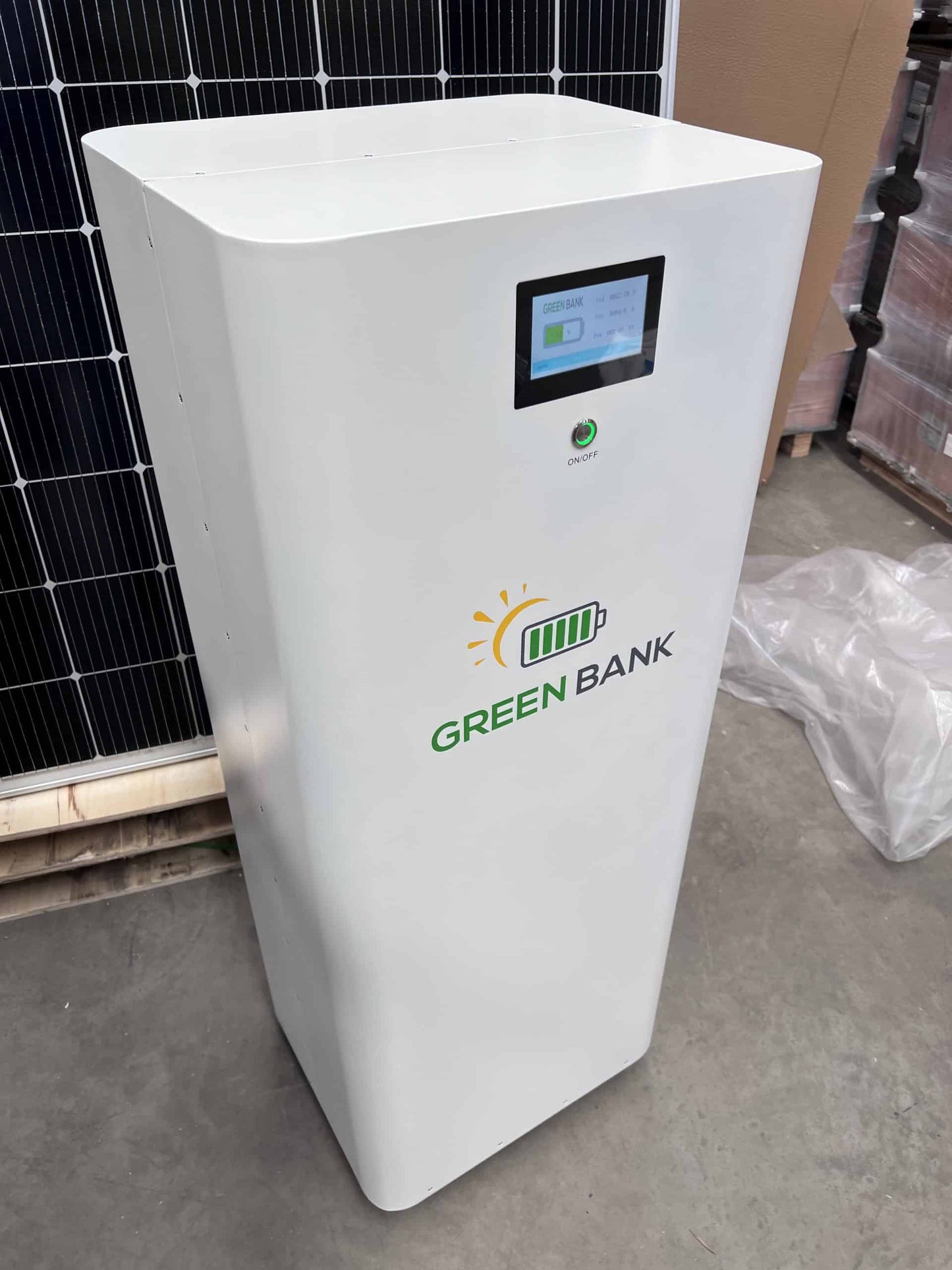 Green Bank Solar LiFePO4 20 KWH lithium battery 48V 400AH - WG48400E 6500 cycles