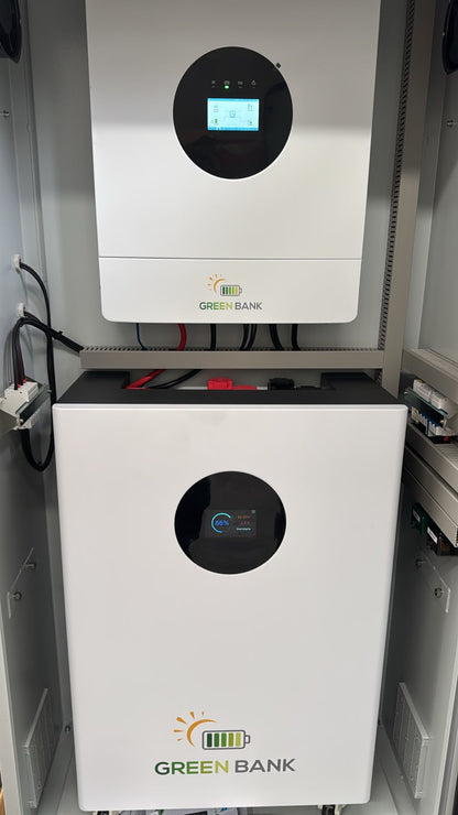 Green Bank Off Grid 16KW Inverter + 30KWH lithium LiFePo4 battery