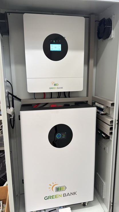Green Bank Off Grid 16KW Inverter + 30KWH lithium LiFePo4 battery
