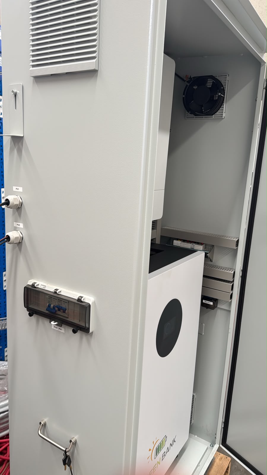 Green Bank Off Grid 16KW Inverter + 30KWH lithium LiFePo4 battery