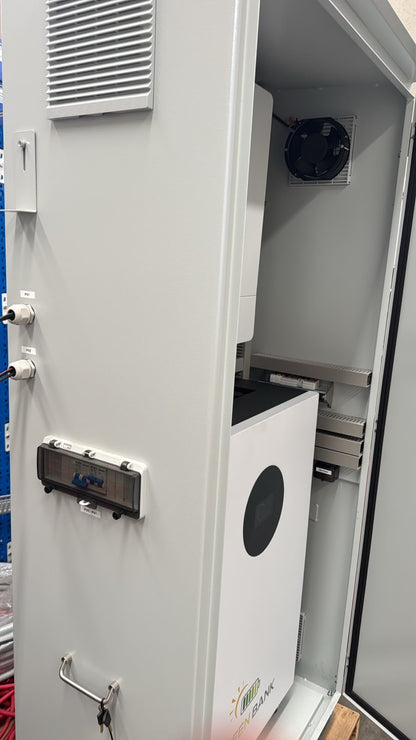 Green Bank Off Grid 16KW Inverter + 30KWH lithium LiFePo4 battery