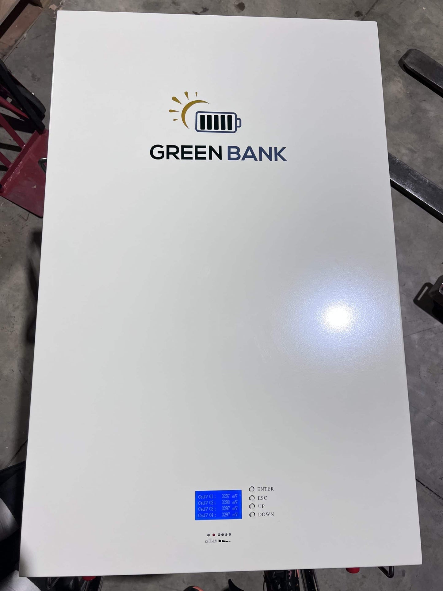 Green Bank Solar LiFePO4 15 KWH lithium battery 48V 280AH - WG48280E 6500 cycles