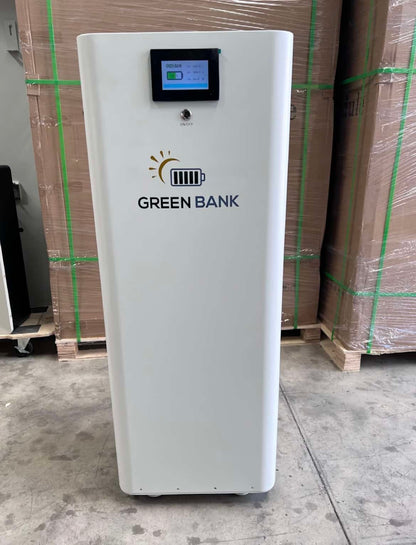 Green Bank Solar LiFePO4 20 KWH lithium battery 48V 400AH - WG48400E 6500 cycles