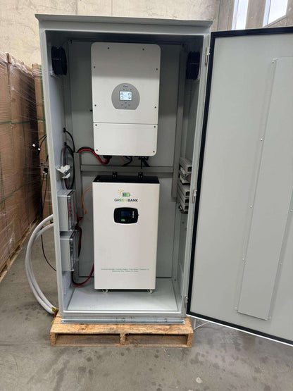 Deye Hybrid 16KW System Inverter 15.24KWH lithium LiFePo4 battery