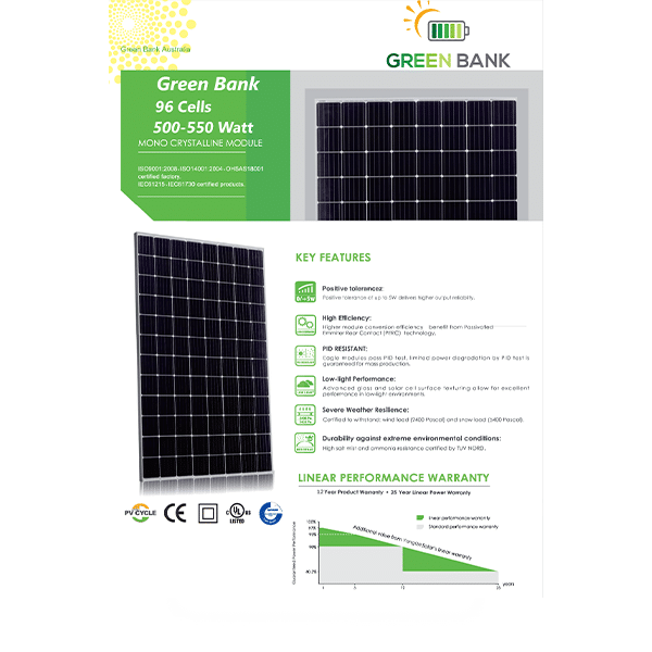 Deye Hybrid 5KW System Inverter + 12KWH lithium LiFePo4 battery + 12 x 550W 6.6KW Solar Panels