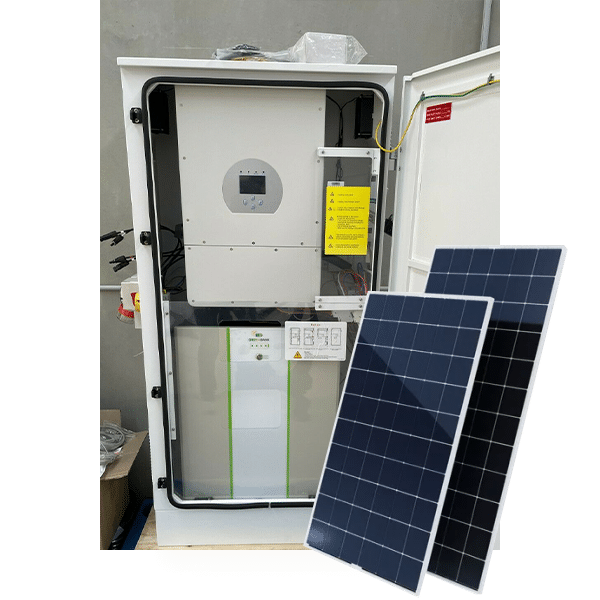 Green Bank Off Grid Solar System 3 phase 13.2 KW Panels and 12 KWH lithium battery